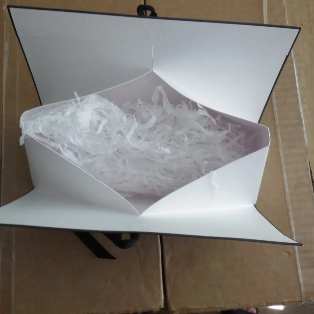 CHANEL Triangle Gift Box Empty 8.75x5.5x3" - Picture 8 of 12